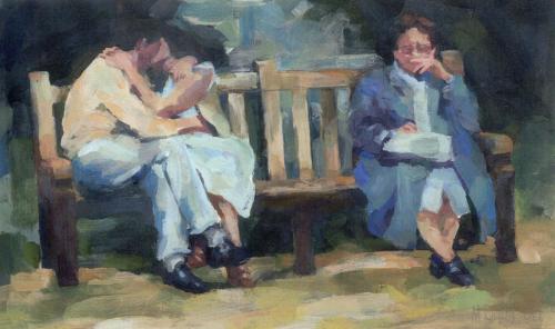 Park BenchAcrylic